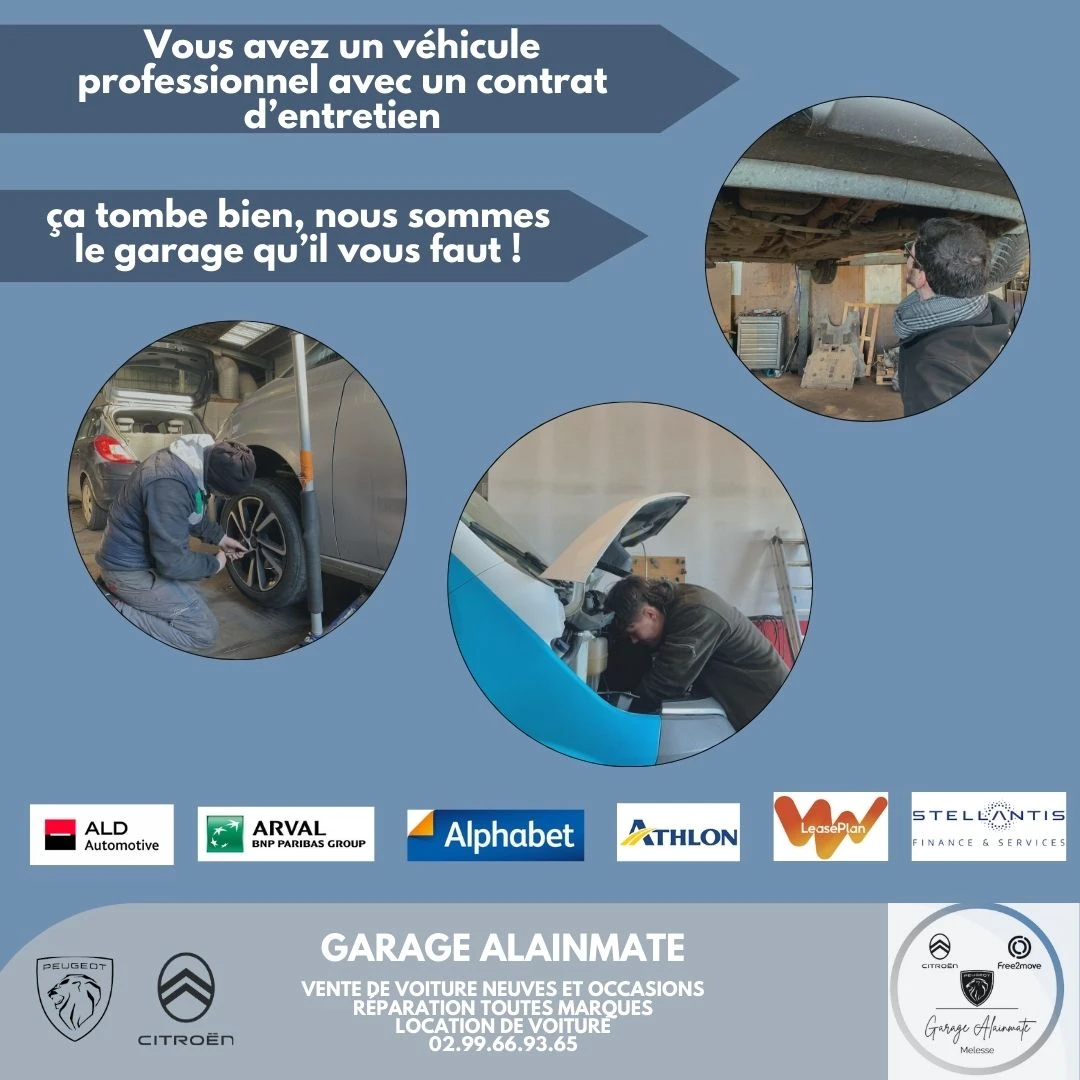 Entretien auto à Melesse | GARAGE ALAINMATE