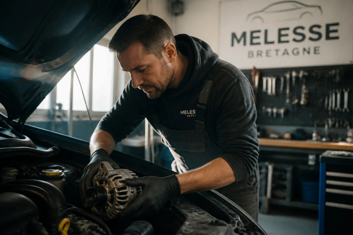 Remplacement alternateur voiture Melesse
