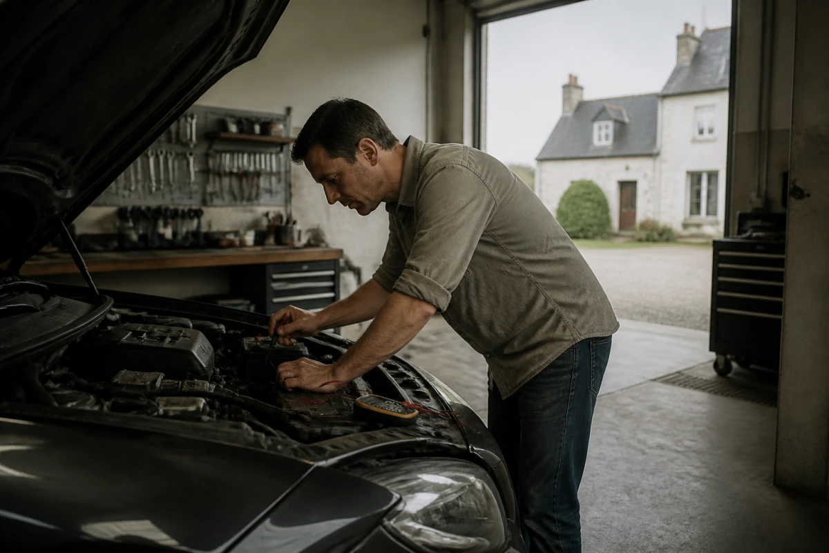 Réparation batterie voiture Melesse